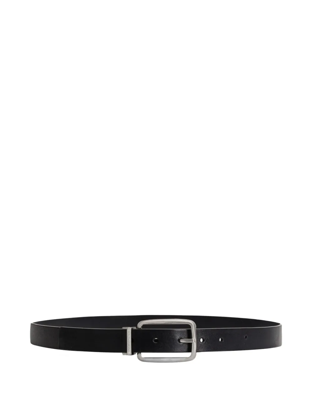Dolce & Gabbana leather rectangle-buckle belt | Black | Image 1