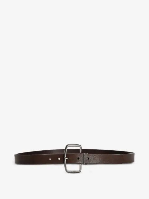 Dolce & Gabbana rectangle-buckle leather belt