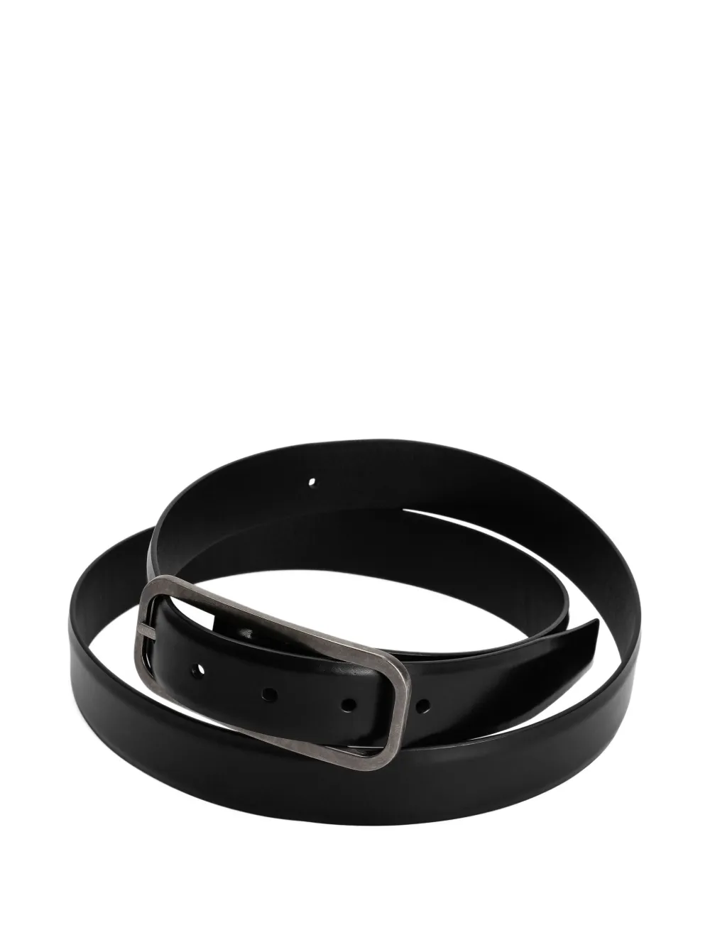 Dolce & Gabbana Leren riem - Zwart