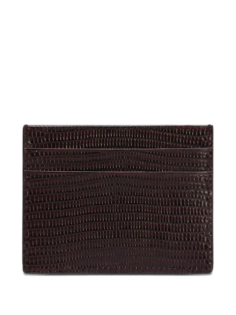 Dolce & Gabbana logo-plaque cardholder