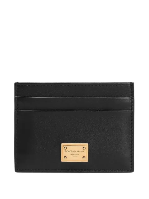 Dolce & Gabbana porte-cartes en cuir