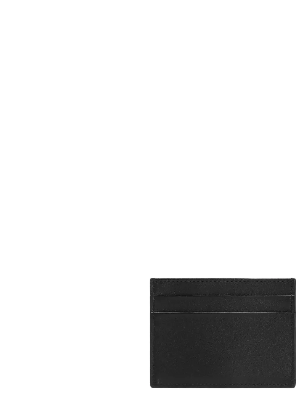 Dolce & Gabbana Leren pasjeshouder Zwart