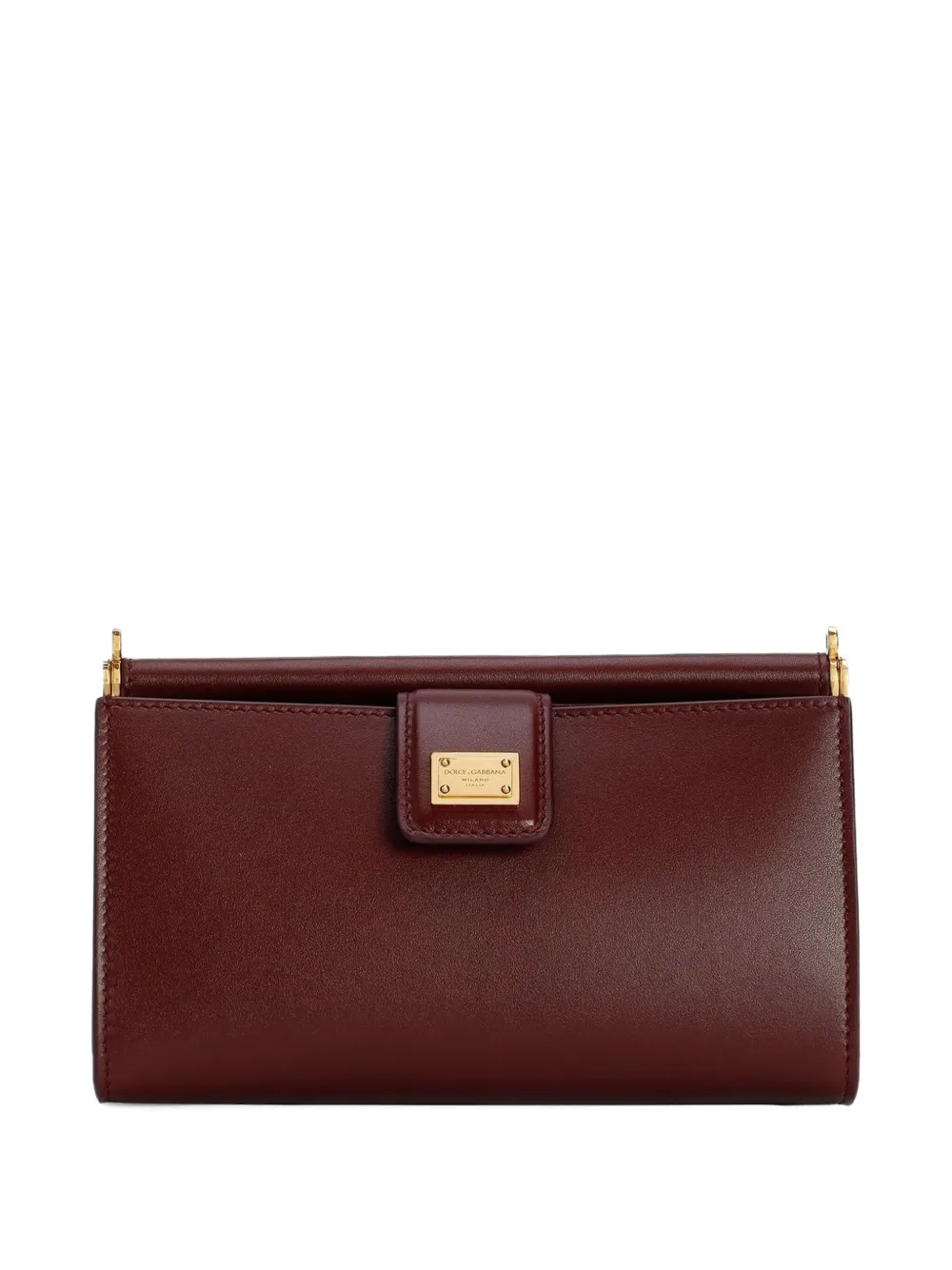 Dolce & Gabbana leather shoulder bag Rood
