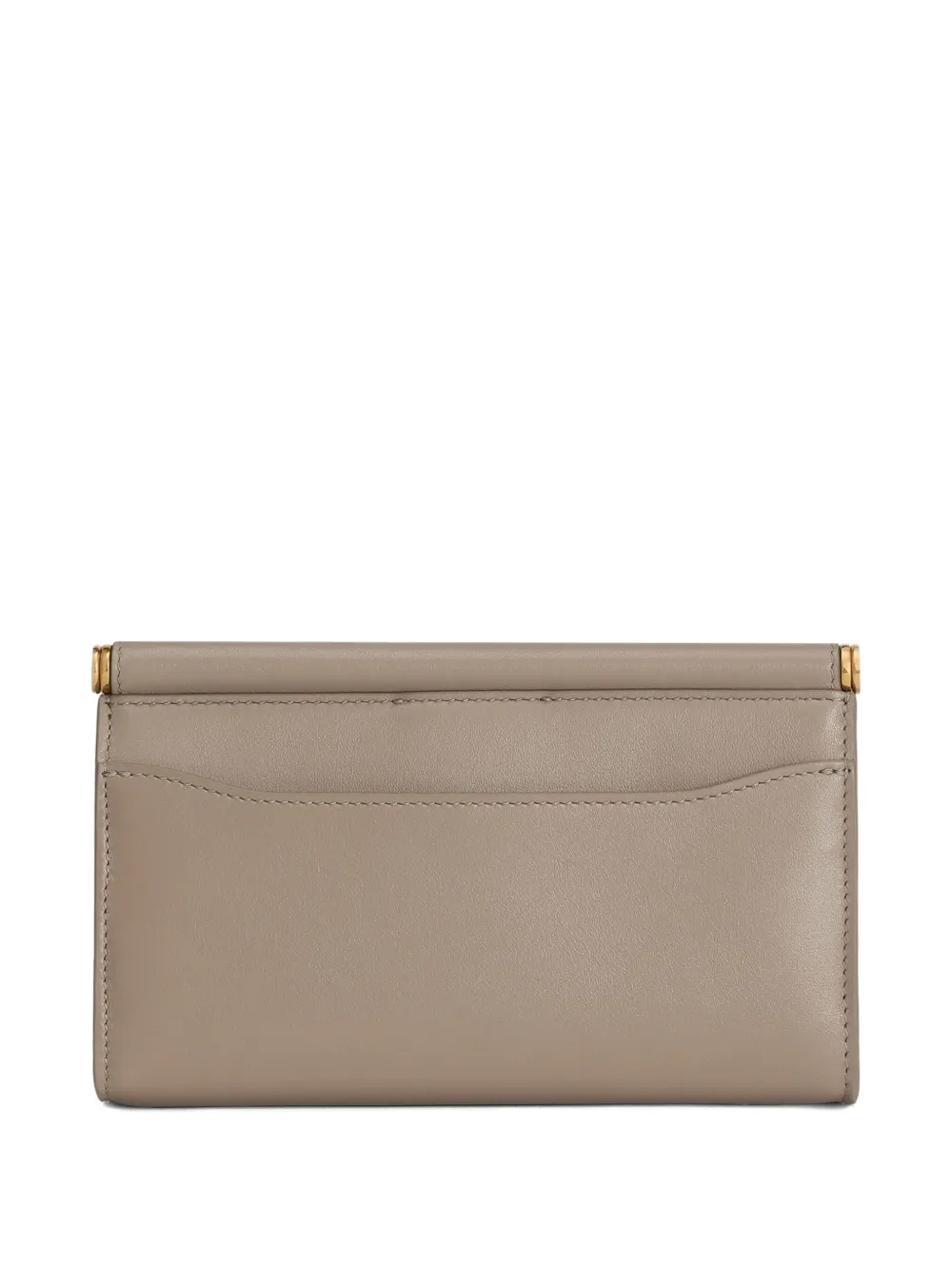 Dolce & Gabbana clasp-fastening leather mini bag Beige