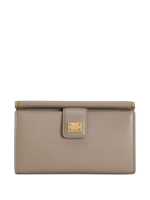 Dolce & Gabbana clasp-fastening leather mini bag