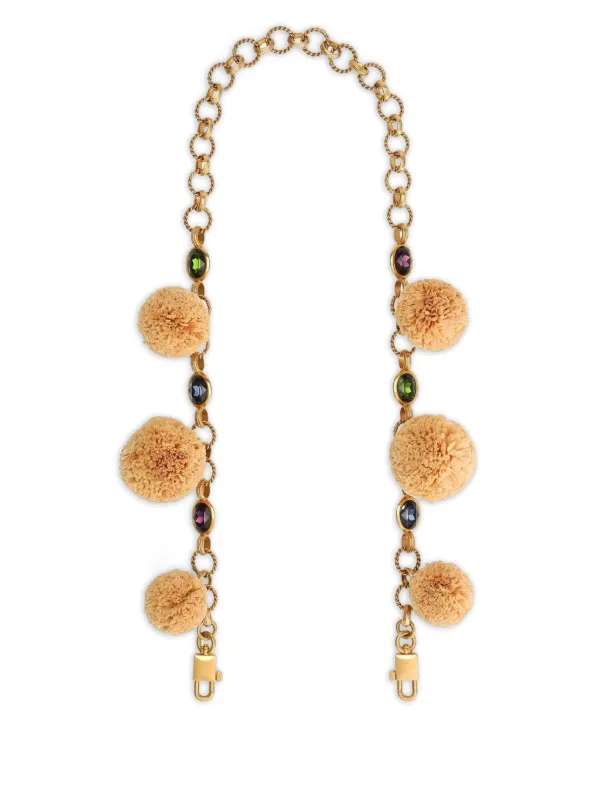 Dolce & Gabbana チャーム バッグストラップ | ニュートラル | FARFETCH JP