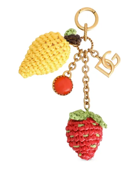 Dolce & Gabbana strawberry keyring
