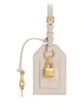 Dolce & Gabbana leather luggage tag - White