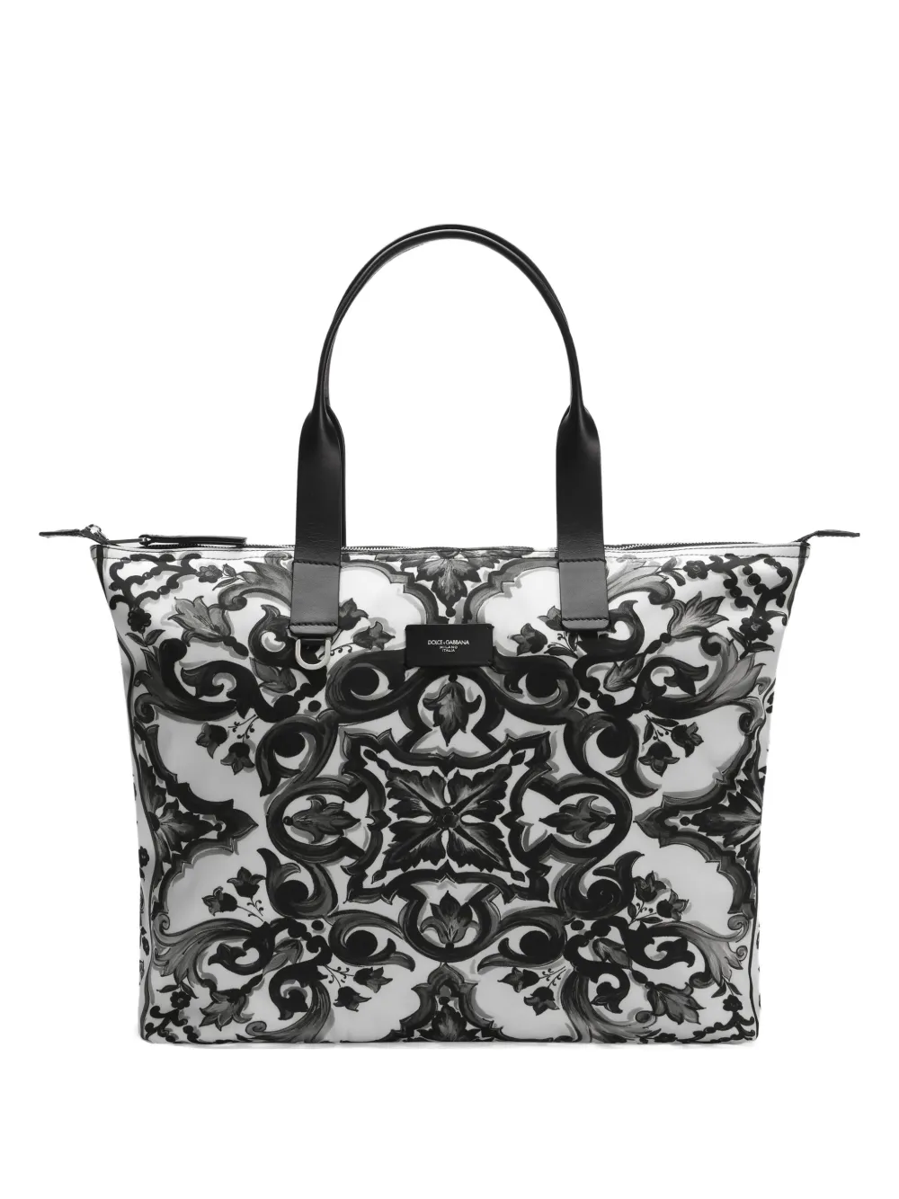 Dolce & Gabbana tote con estampado gráfico | negro | Image 1