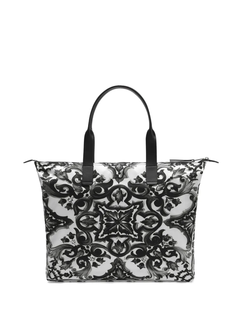 Dolce & Gabbana Shopper met grafische print Zwart