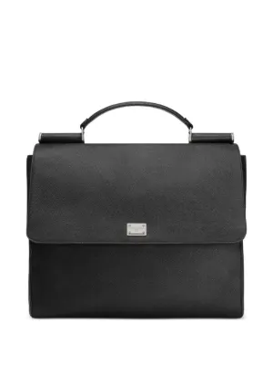 Dolce & Gabbana ロゴプレート ハンドバッグ | ブラック | FARFETCH JP
