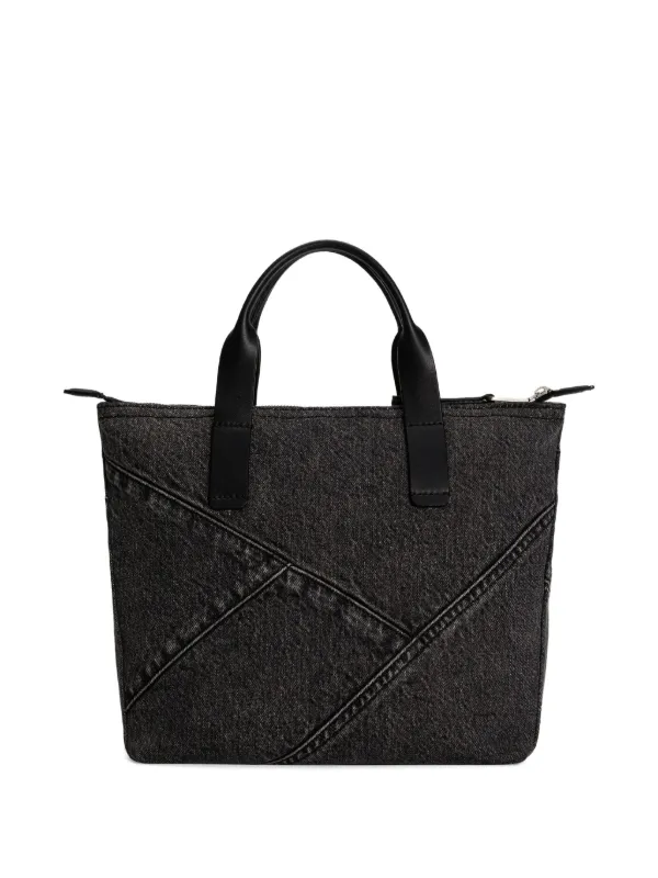 DOLCE and GABBANA デニムレザーハンドバッグ Dolce & Gabbana デニム ハンドバッグ | グレー | FARFETCH JP