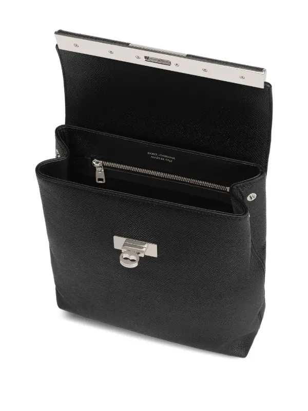 DOLCE&GABBANA マレーネ・レザー・ショルダーバッグ Dolce & Gabbana Marlene ストラクチャード レザー ショルダー