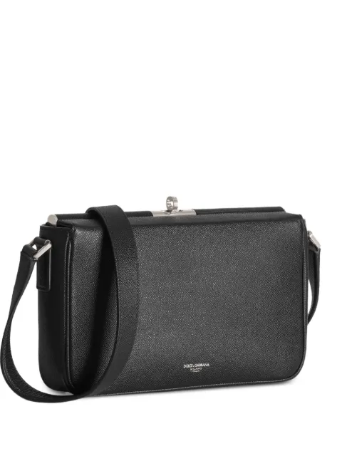 Dolce & Gabbana Marlene structured leather messenger bag