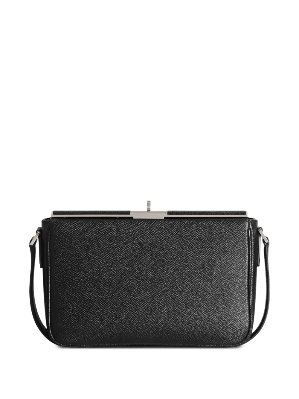 Dolce & Gabbana Marlene leren messengertas met structuur Zwart