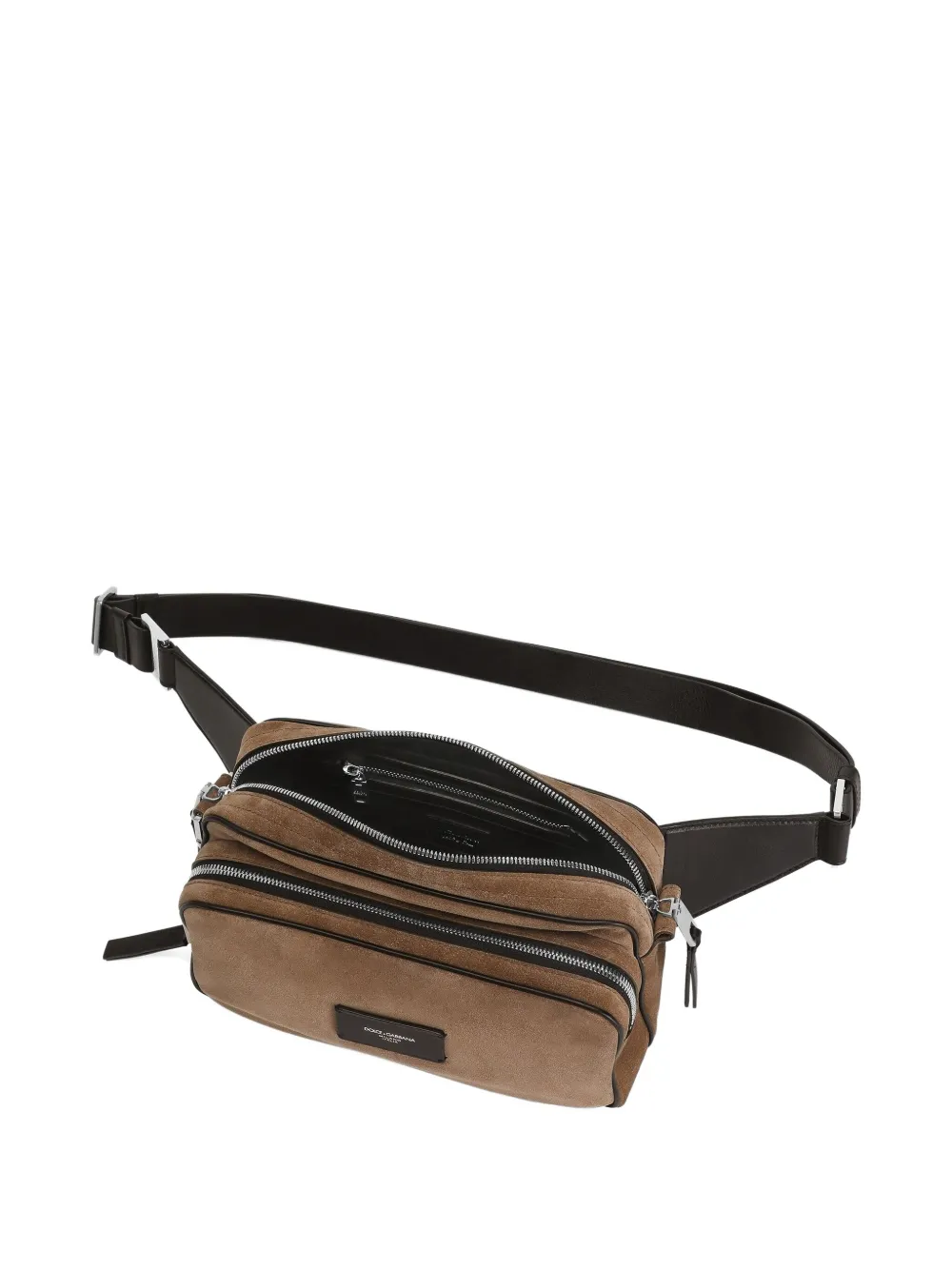 Dolce & Gabbana Suède crossbodytas Bruin
