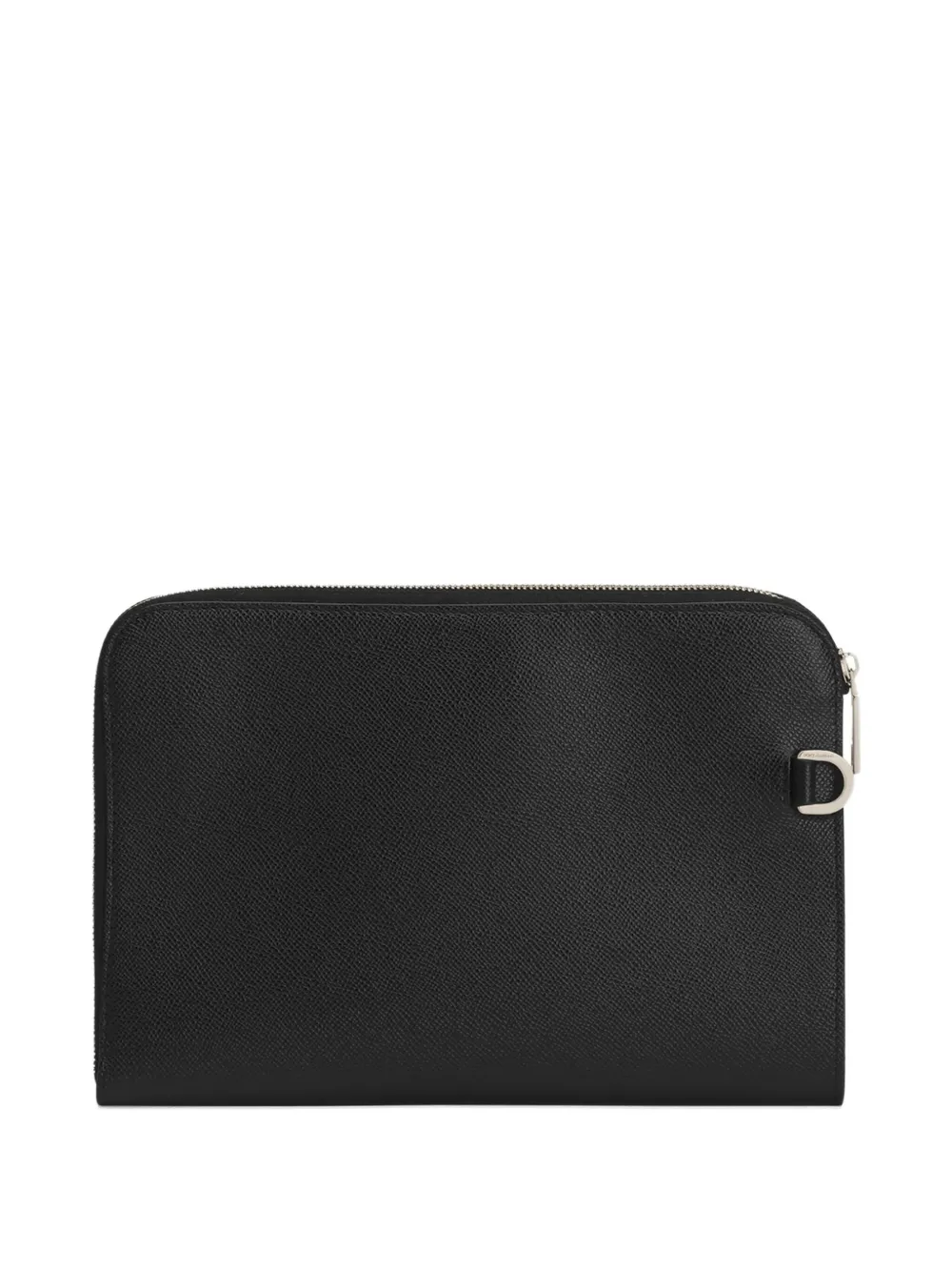 Dolce & Gabbana Leren clutch - Zwart