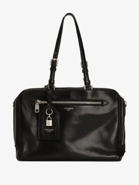 Dolce & Gabbana zip-fastening buckle messenger bag
