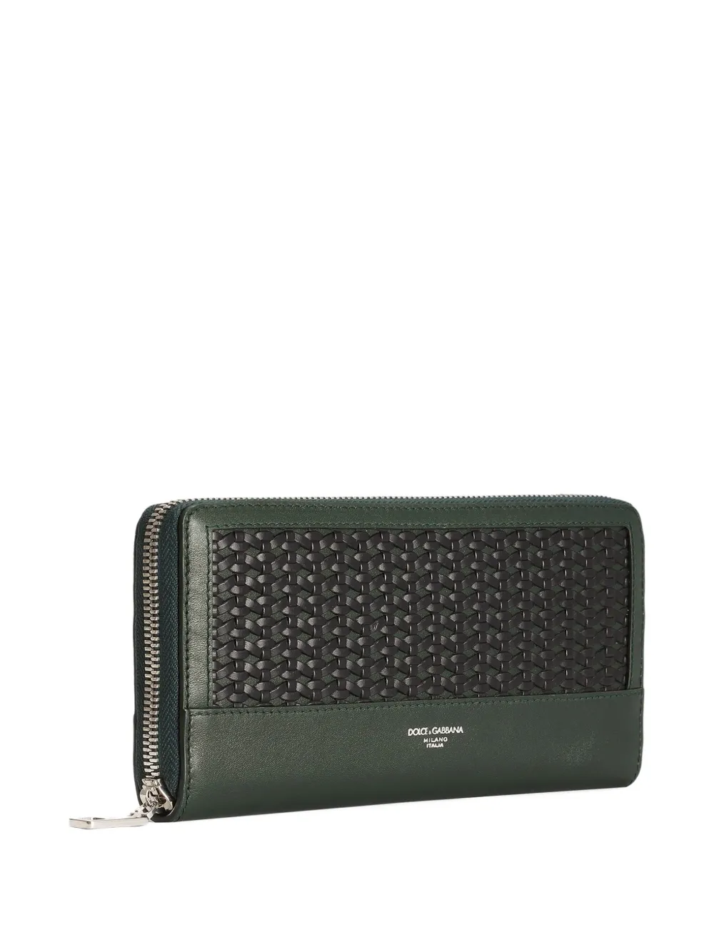 Dolce & Gabbana Leren portemonnee Groen