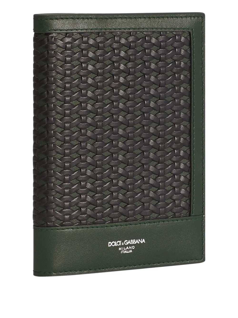 Dolce & Gabbana Leren pasjeshouder Groen