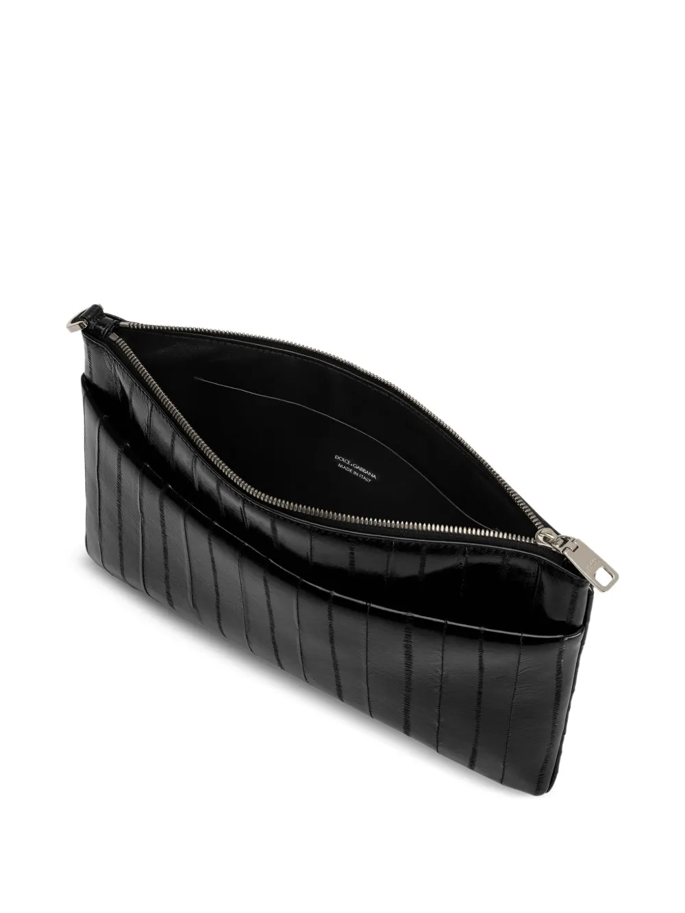 Dolce & Gabbana Clutch met ritssluiting Zwart