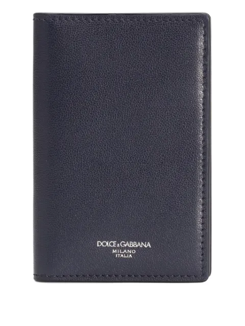 Dolce & Gabbana logo-stamp card holder