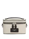 Dolce & Gabbana logo-print canvas tote bag - Neutrals