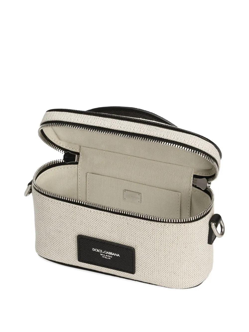 Dolce & Gabbana Shopper met logoprint Beige