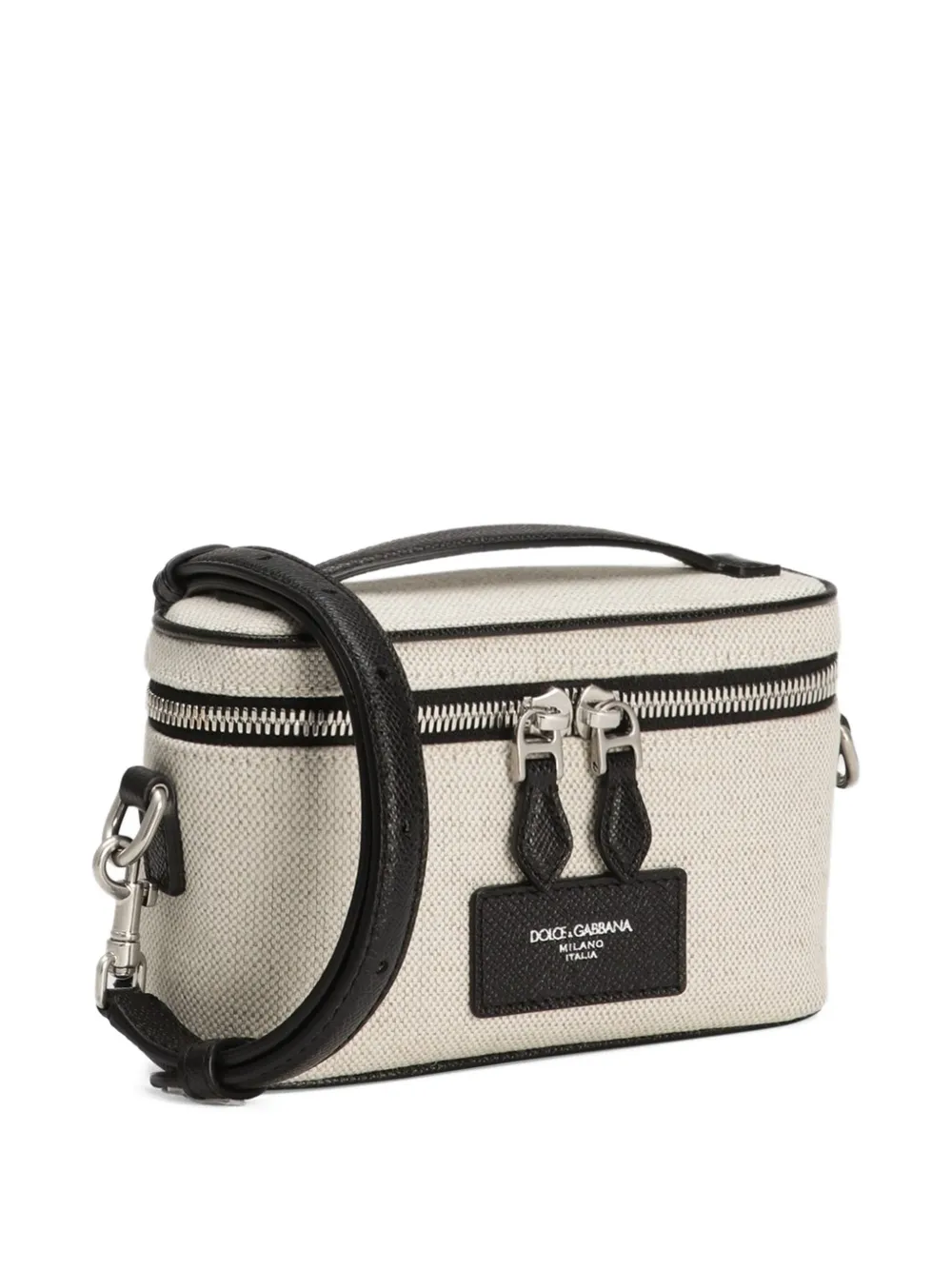 Dolce & Gabbana Shopper met logoprint Beige