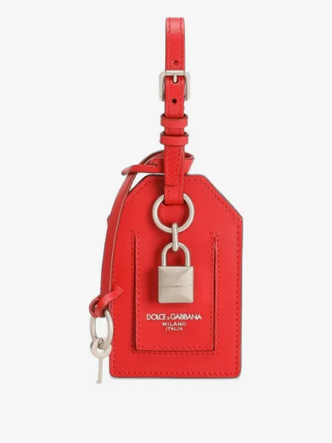 Dolce & Gabbana porte-clés en cuir