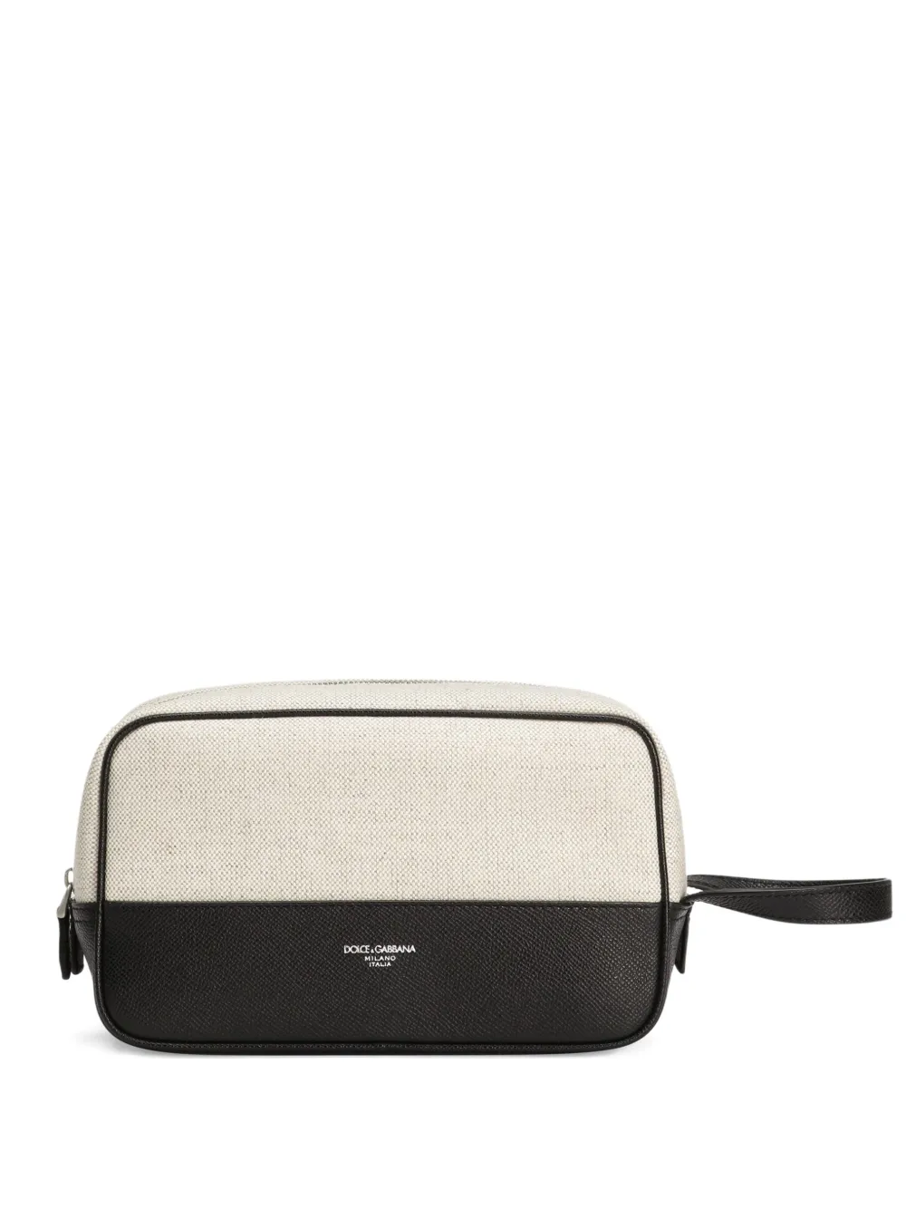 Dolce & Gabbana Canvas clutch Beige