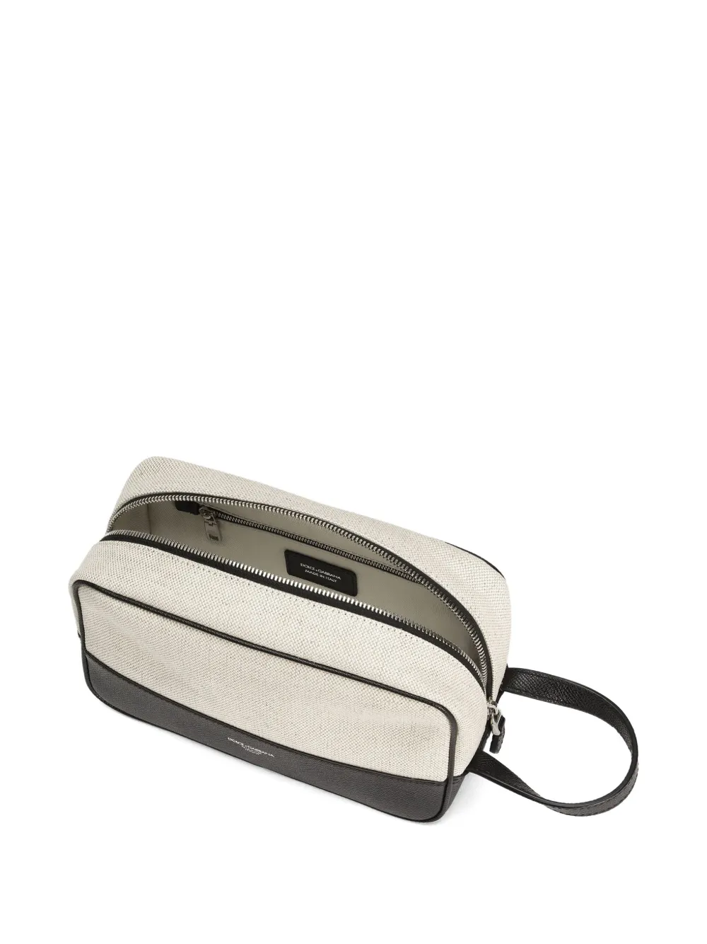 Dolce & Gabbana Canvas clutch Beige