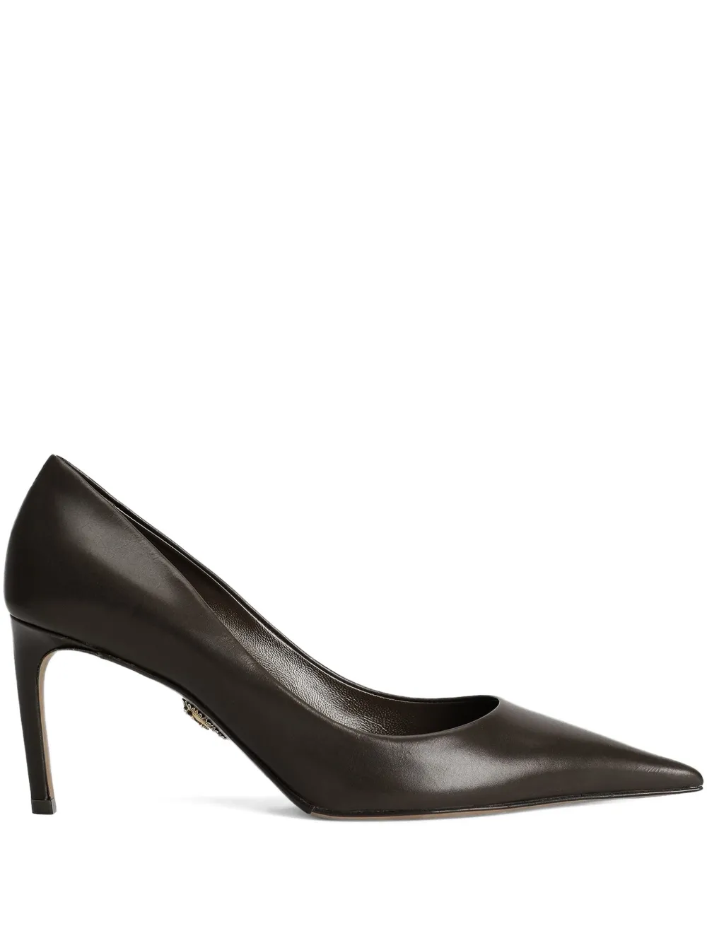 Dolce & Gabbana 80mm Devotion leather pumps Black