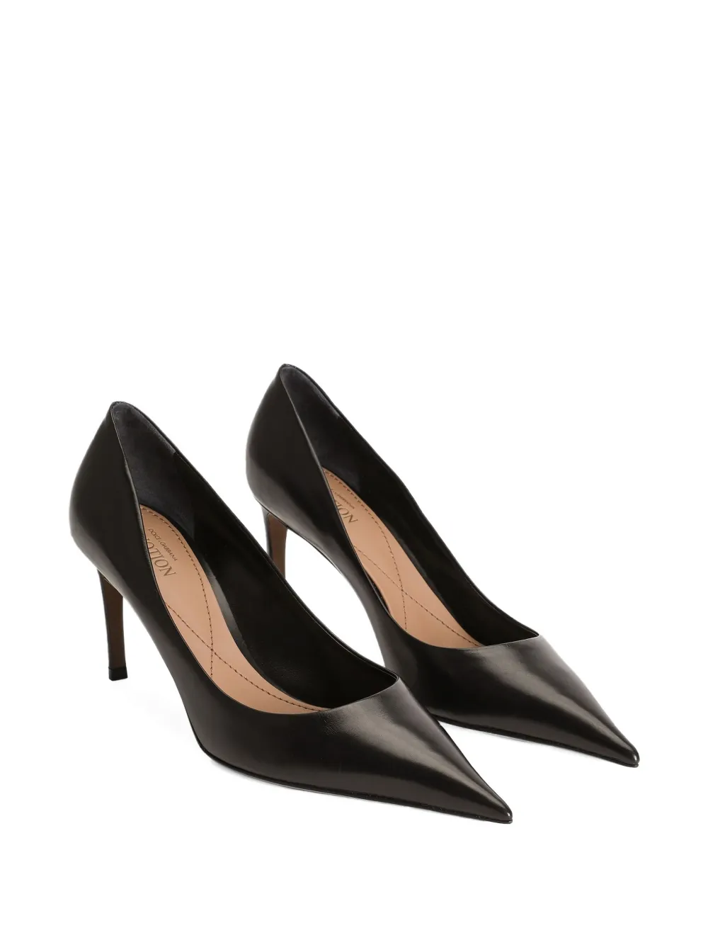 Dolce & Gabbana 80mm Devotion leather pumps | Heeled Pumps | Image 2