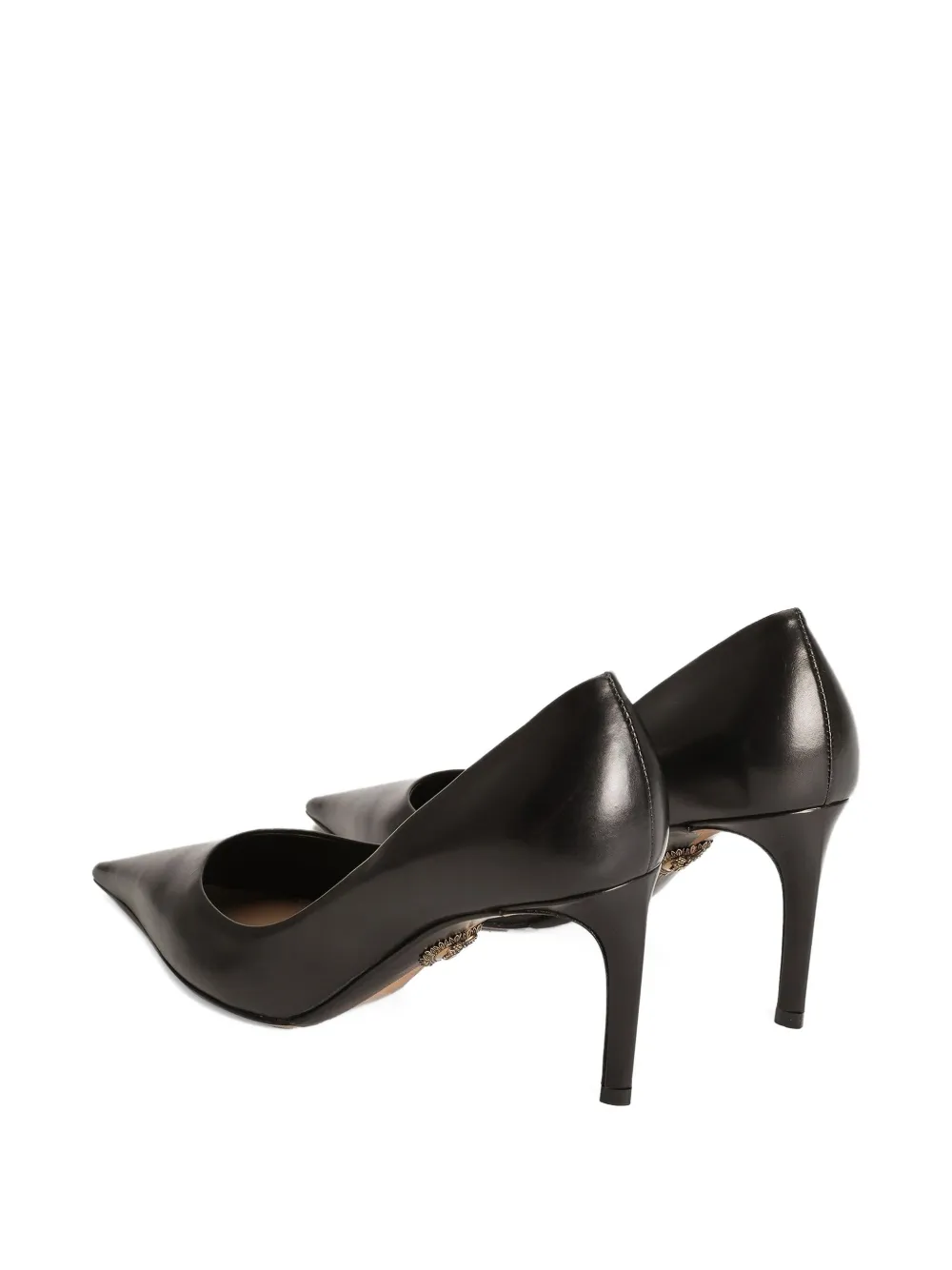 Dolce & Gabbana 80mm Devotion leather pumps Black