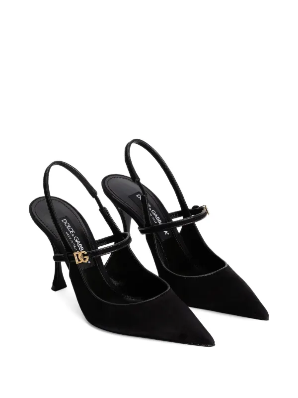Dolce & Gabbana スリングバック パンプス | ブラック | FARFETCH JP
