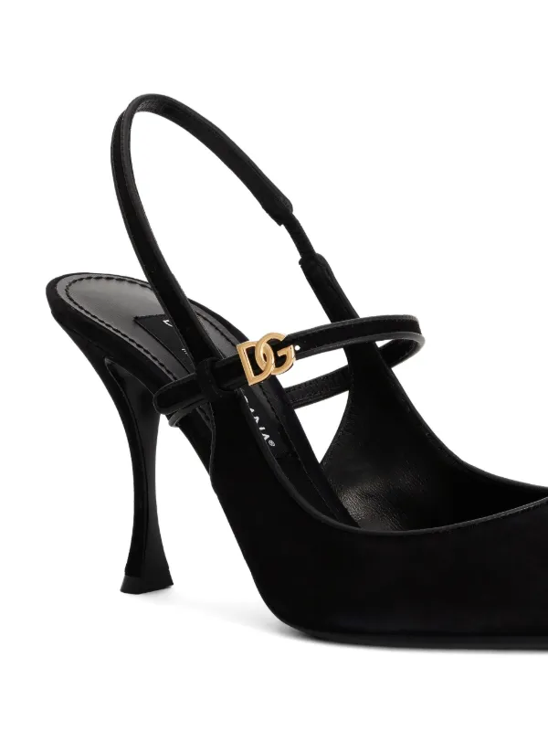 Dolce & Gabbana スリングバック パンプス | ブラック | FARFETCH JP