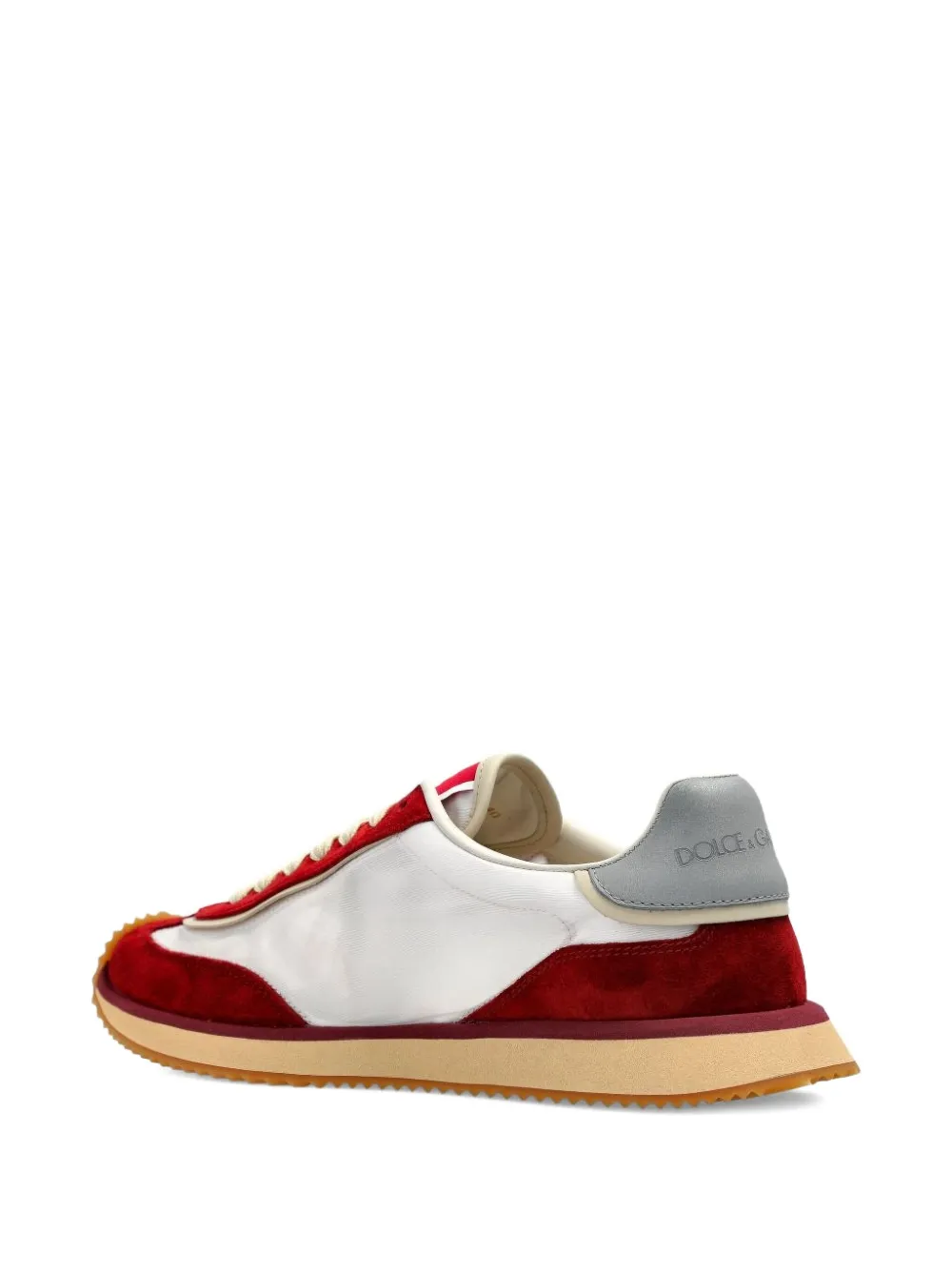 Dolce & Gabbana DG logo suede trainers Red