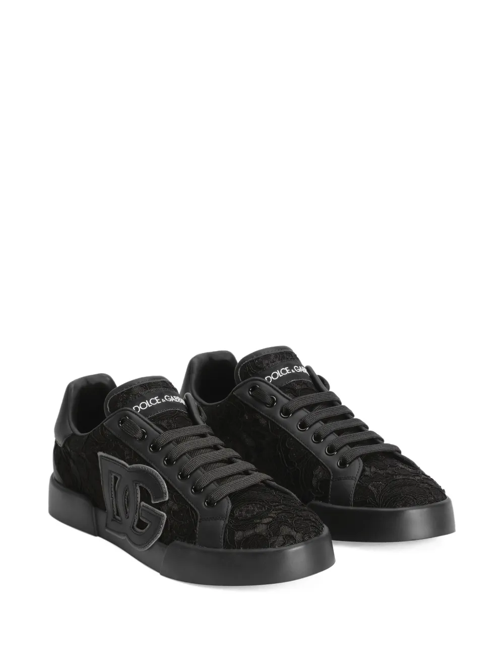 Dolce & Gabbana Portofino sneakers - Zwart