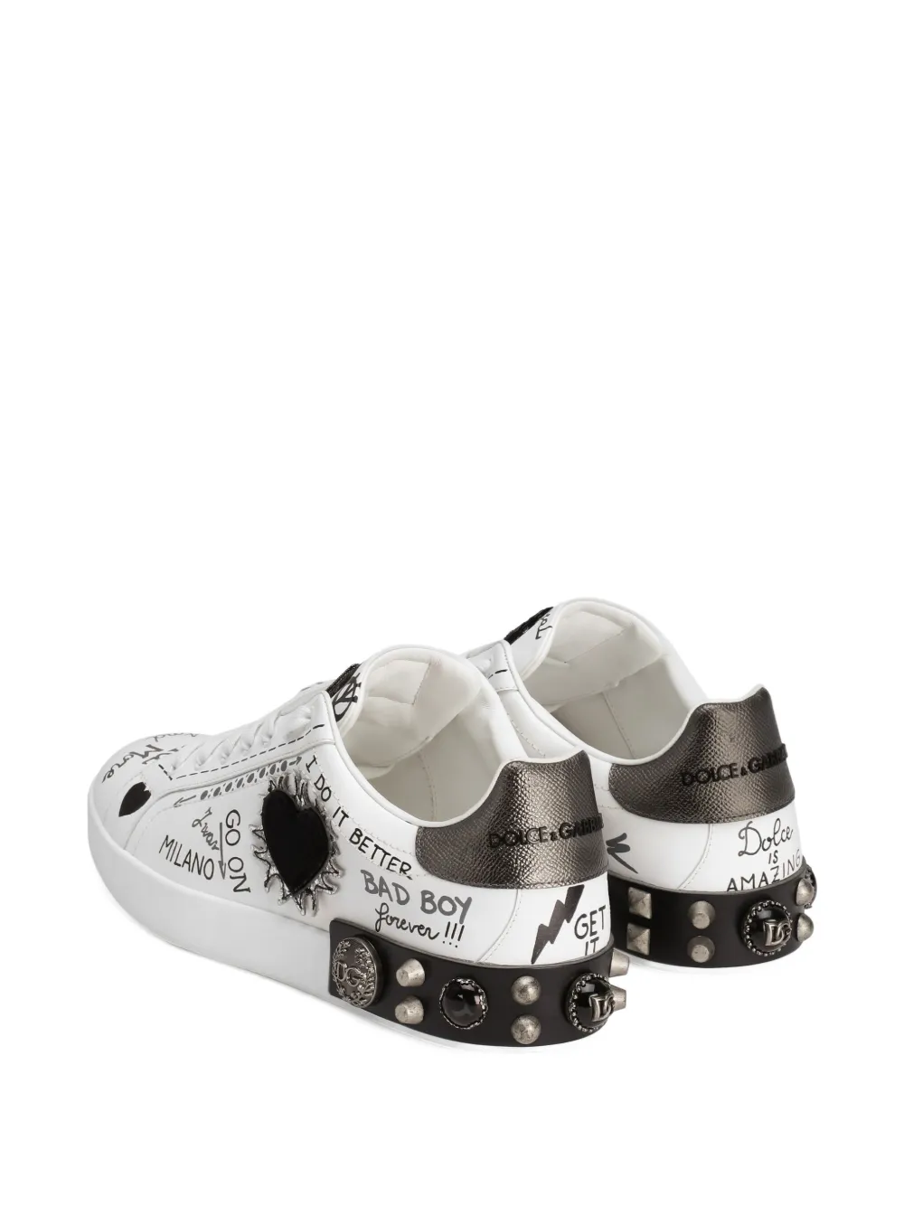 Dolce & Gabbana Portofino sneakers White