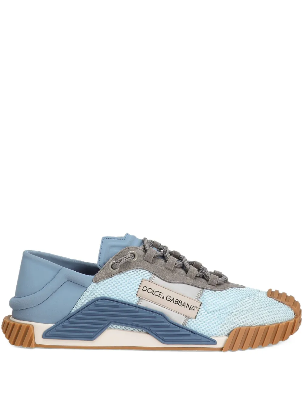 Dolce & Gabbana tenis NS1 con paneles y malla | azul | Image 1
