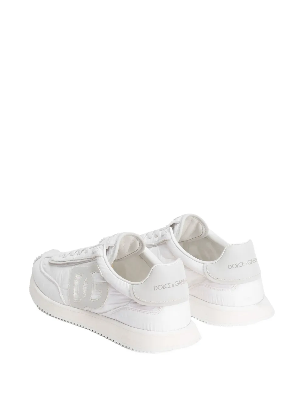 Dolce & Gabbana logo-patch panelled sneakers White