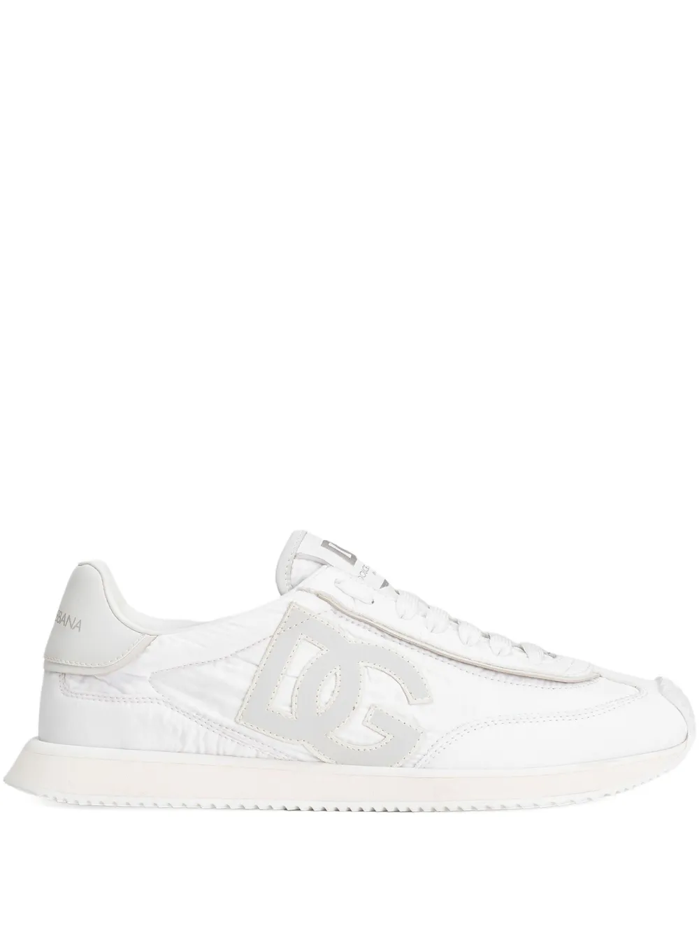 Dolce & Gabbana logo-patch panelled sneakers | White | Image 1