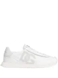 Dolce & Gabbana logo-patch panelled sneakers - White