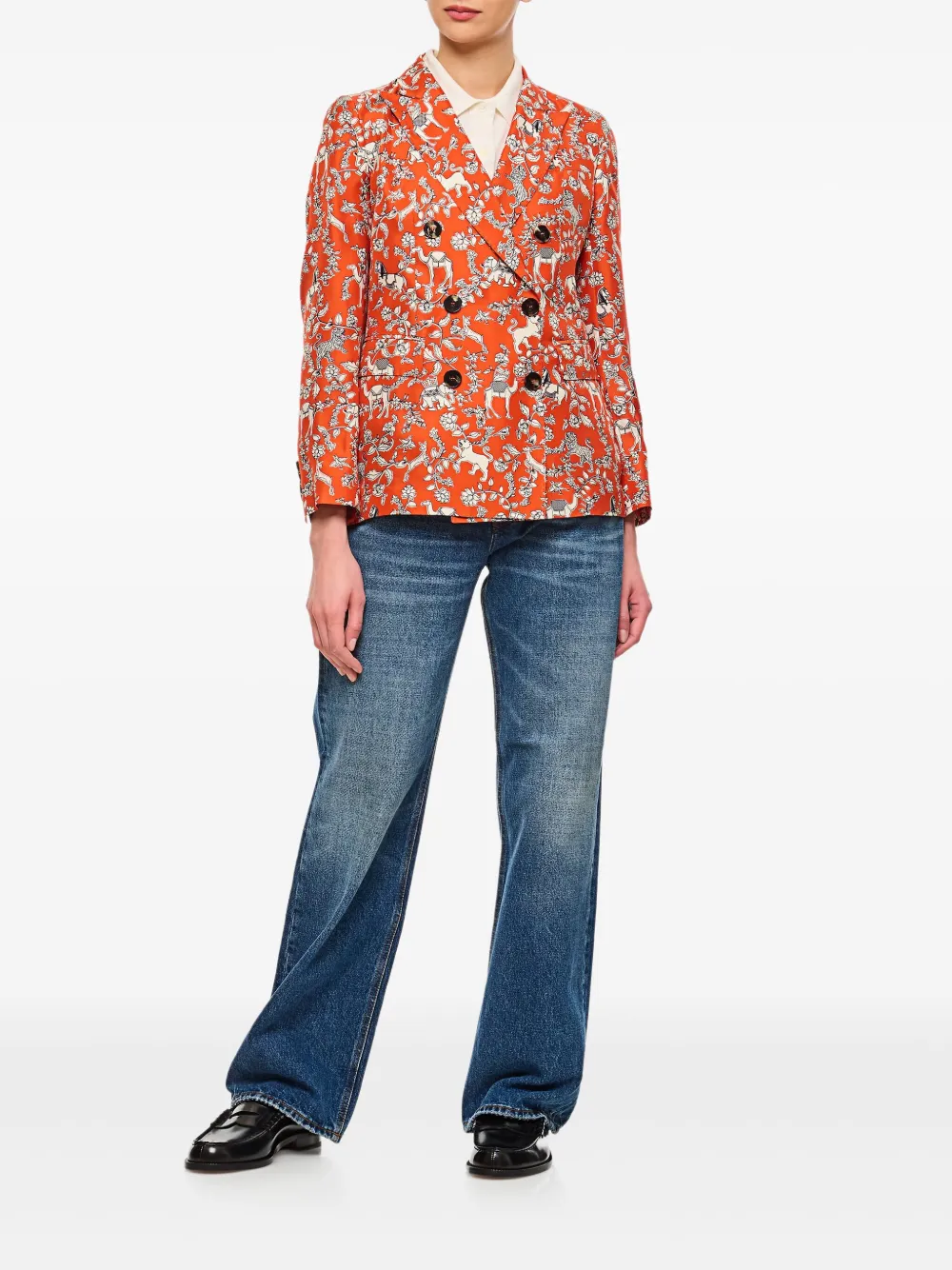 Alberto Biani blazer con estampado gráfico | Blazers | Image 2