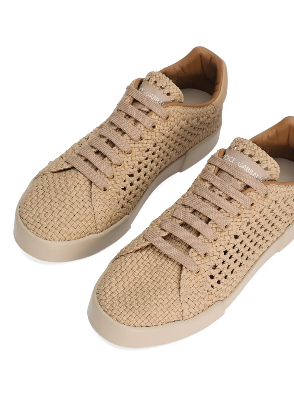 Dolce & Gabbana Portofino low-top sneakers Neutrals