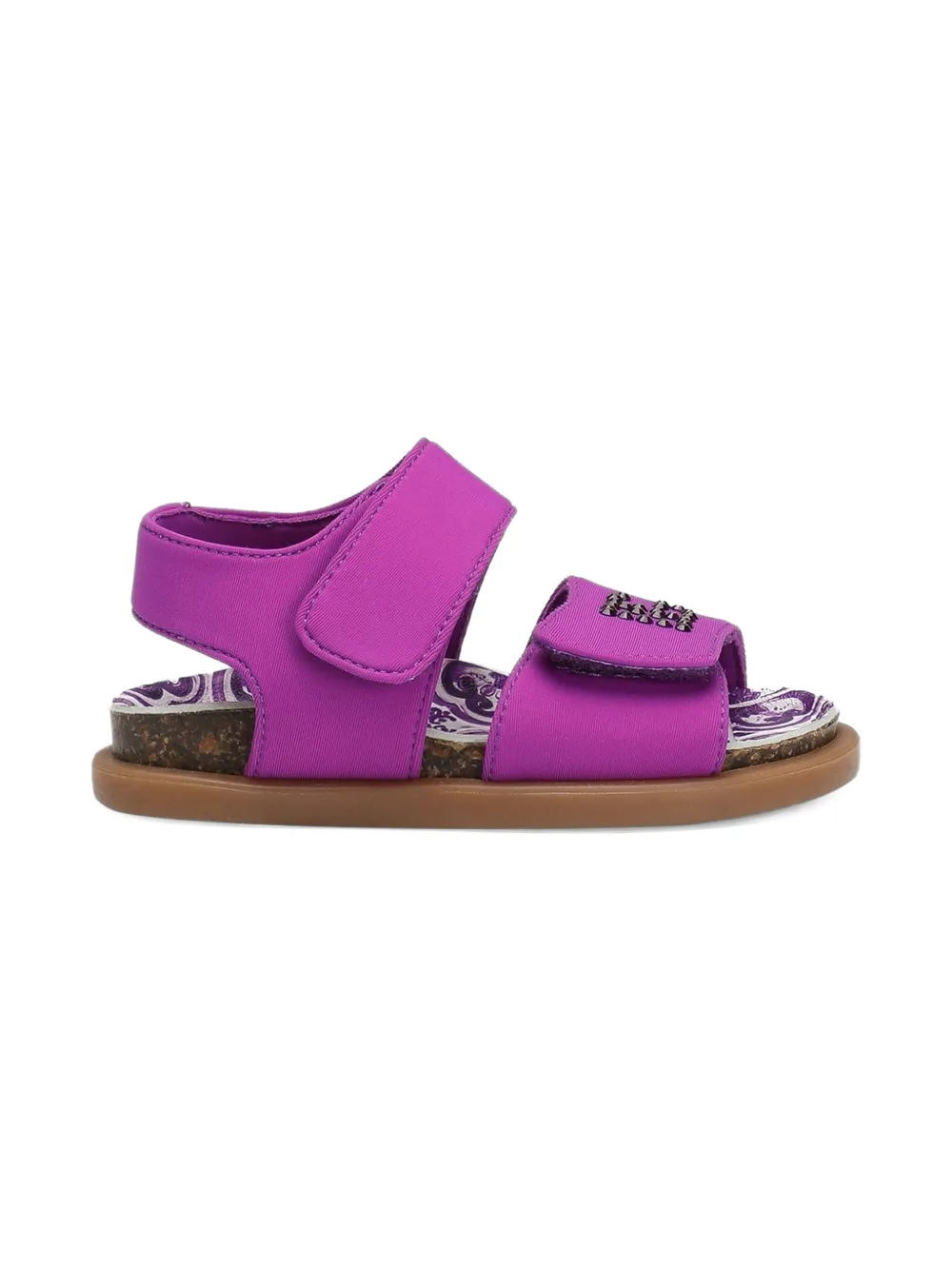 Dolce 
Gabbana Kids logo-embellished sandals Pink