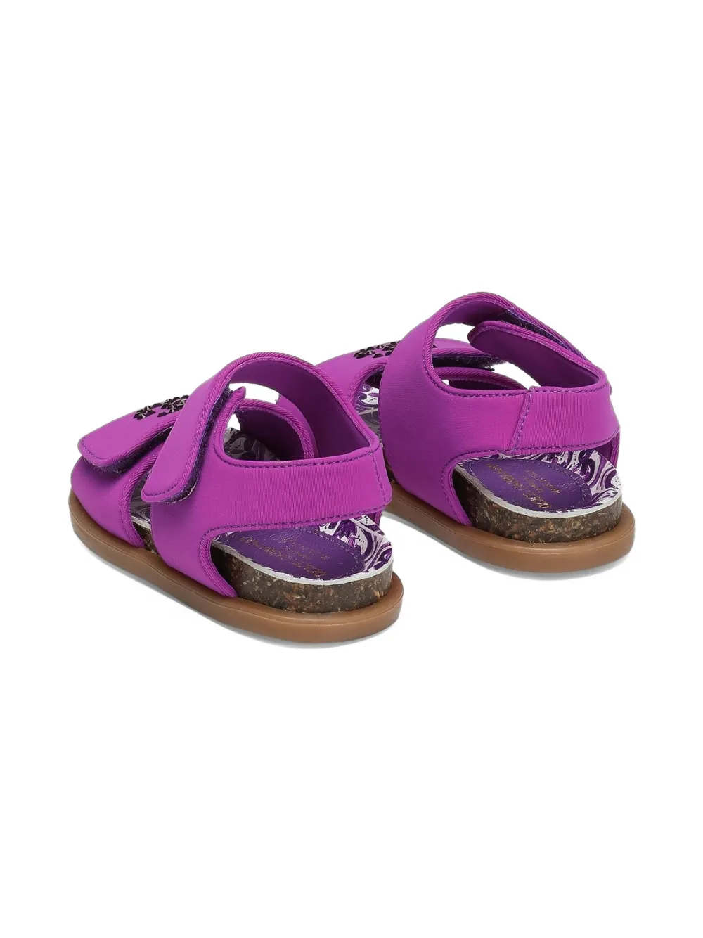 Dolce 
Gabbana Kids logo-embellished sandals Pink