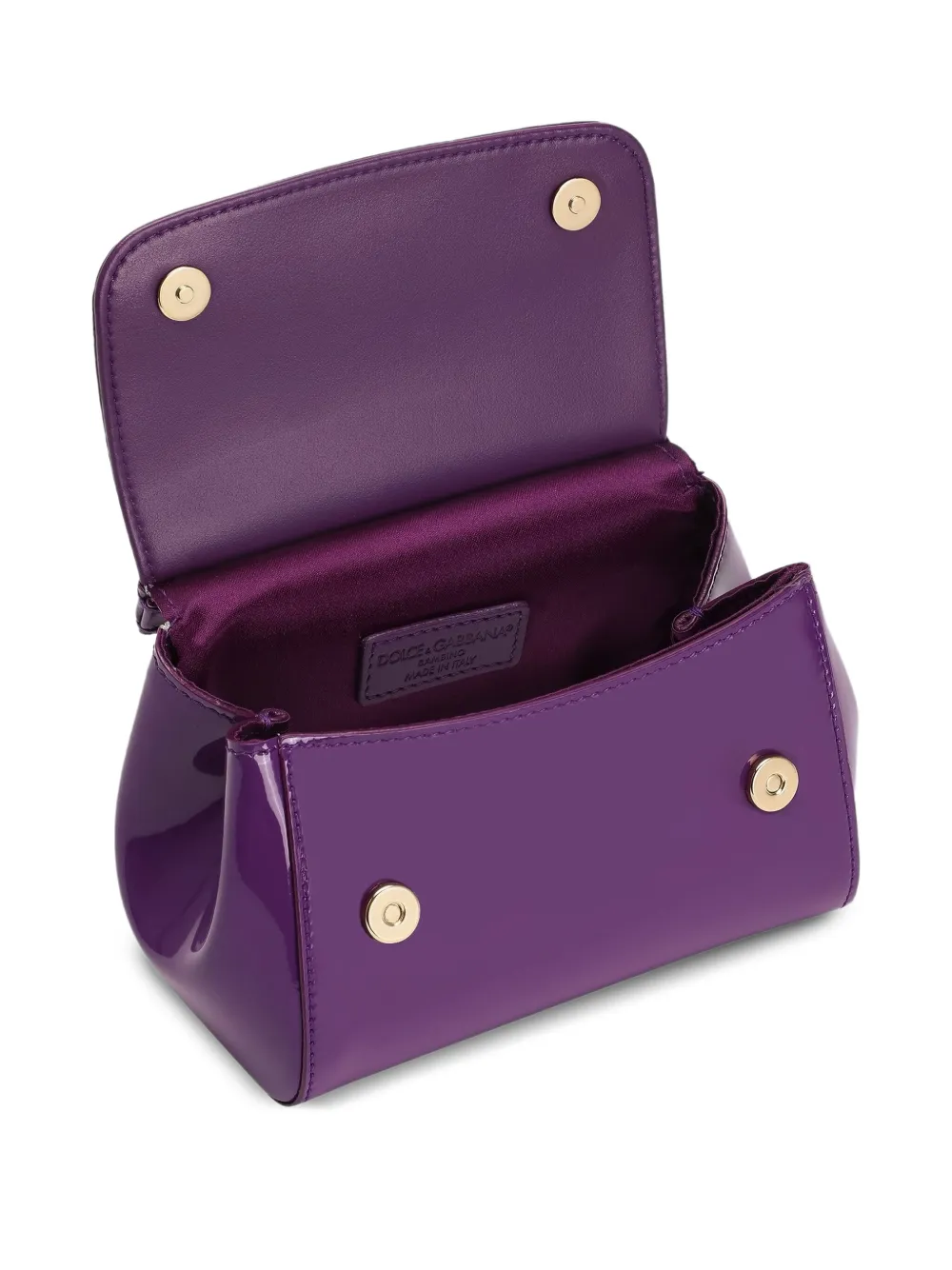 Dolce & Gabbana Kids Kleine Sicily shopper Paars