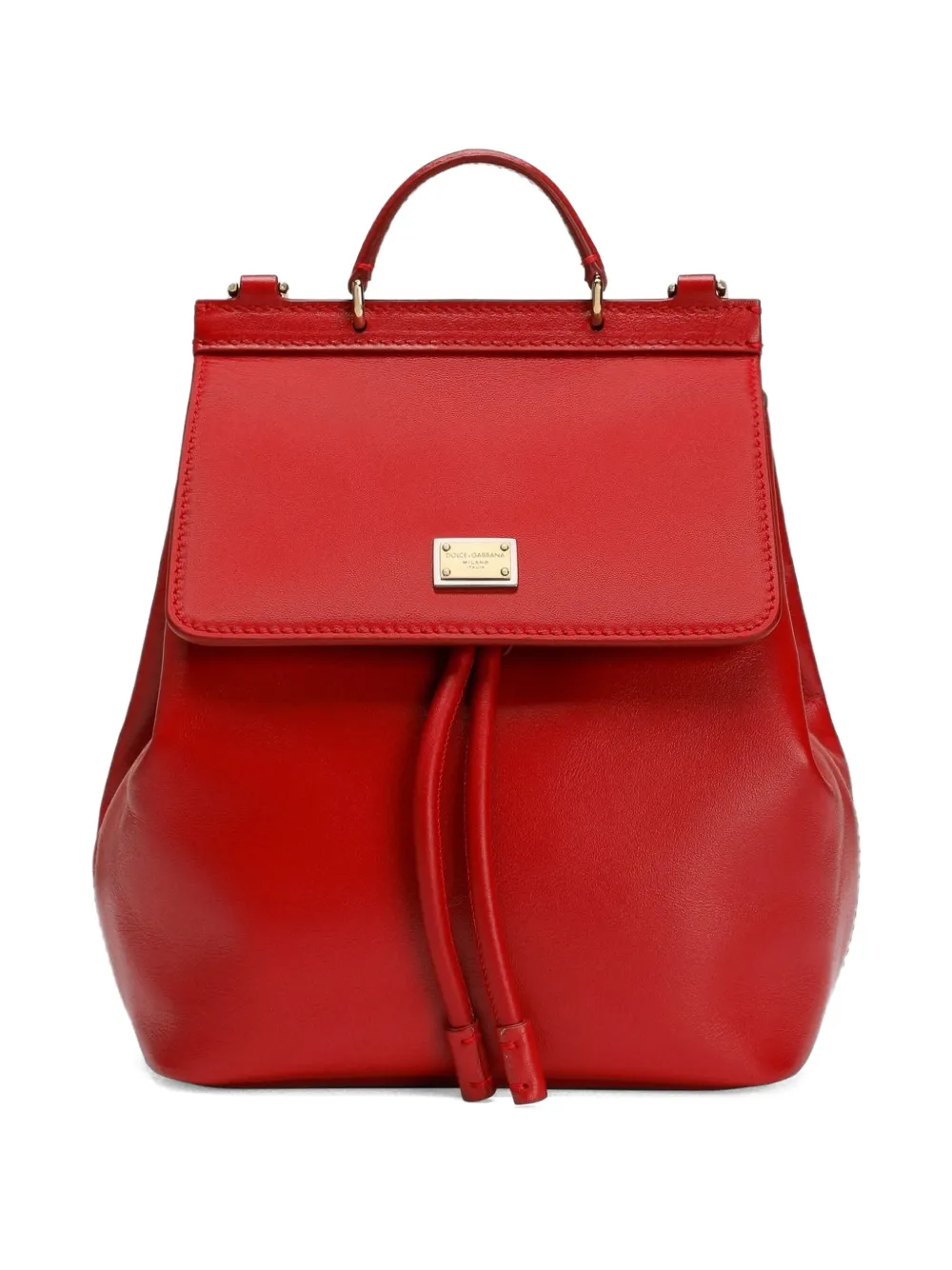 Dolce & Gabbana Kids Zaino con coulisse - Rosso